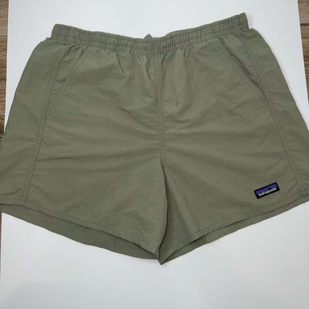 Patagonia Women's Size Medium Baggies Shorts 5" in Sage Green